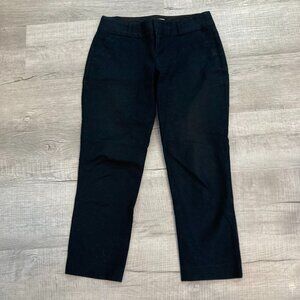Banana Republic, Martian Fit, Black Cropped Pants, Size 0P